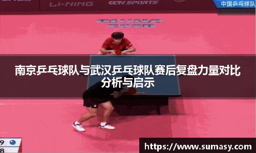 南京乒乓球队与武汉乒乓球队赛后复盘力量对比分析与启示